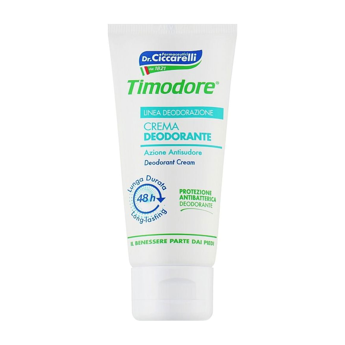 Крем-дезодорант для ніг Dr. Ciccarelli Timodore Deodorant Cream 48H, 50 мл